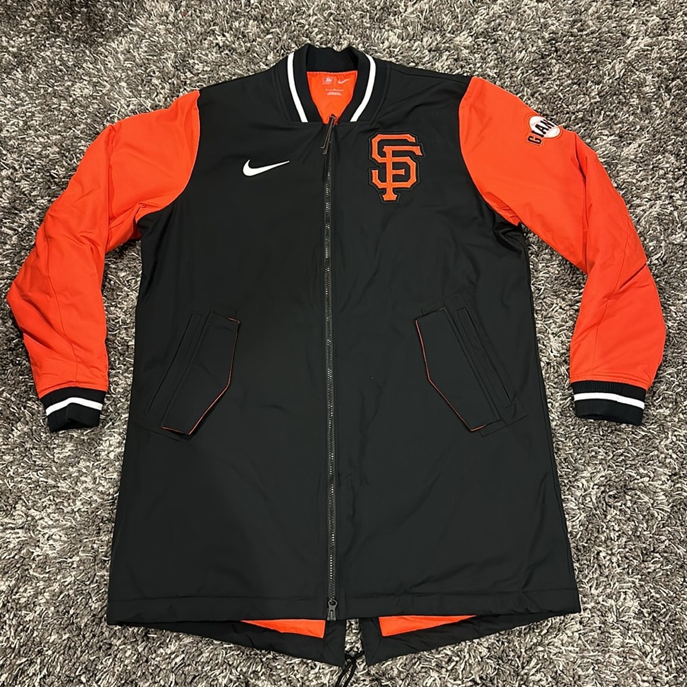 San Francisco Giants Nike Authentic Collection Dugout Performnce Full-Zip Jacket